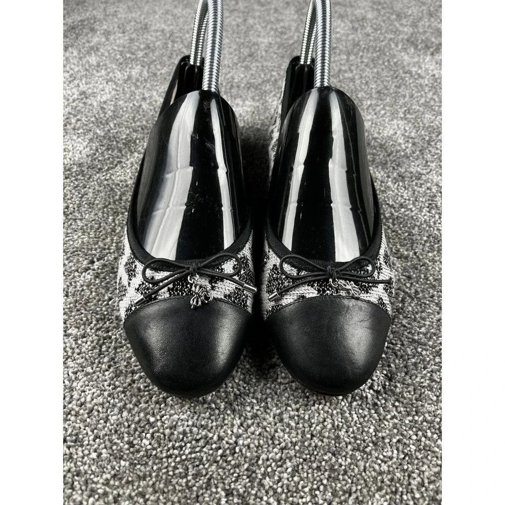 Sam Edelman Sara Women's Black Multi Ballet Flat‎ Sz 7M